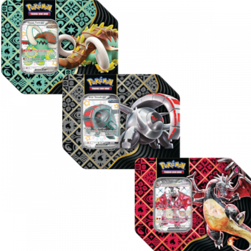 Pokémon TCG: Paldean Fates Tin 5-booster BUNDLE (6 sztuk)
